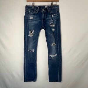 AG Adriano Goldschmied Stilt Jeans Women's Distressed Size 26R
